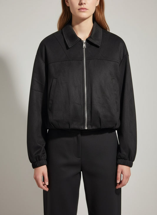 Giubbino Donna Bomber con Zip