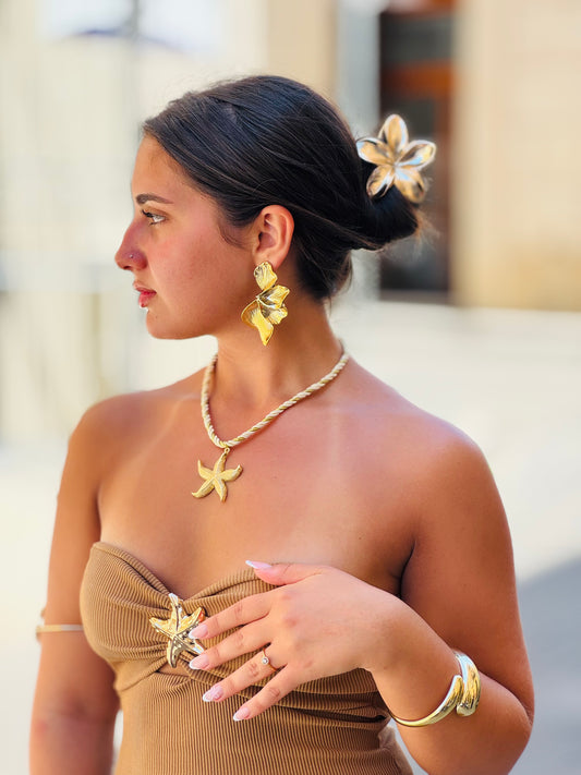 Collana “Starfish Twist” – Spirito Tropicale