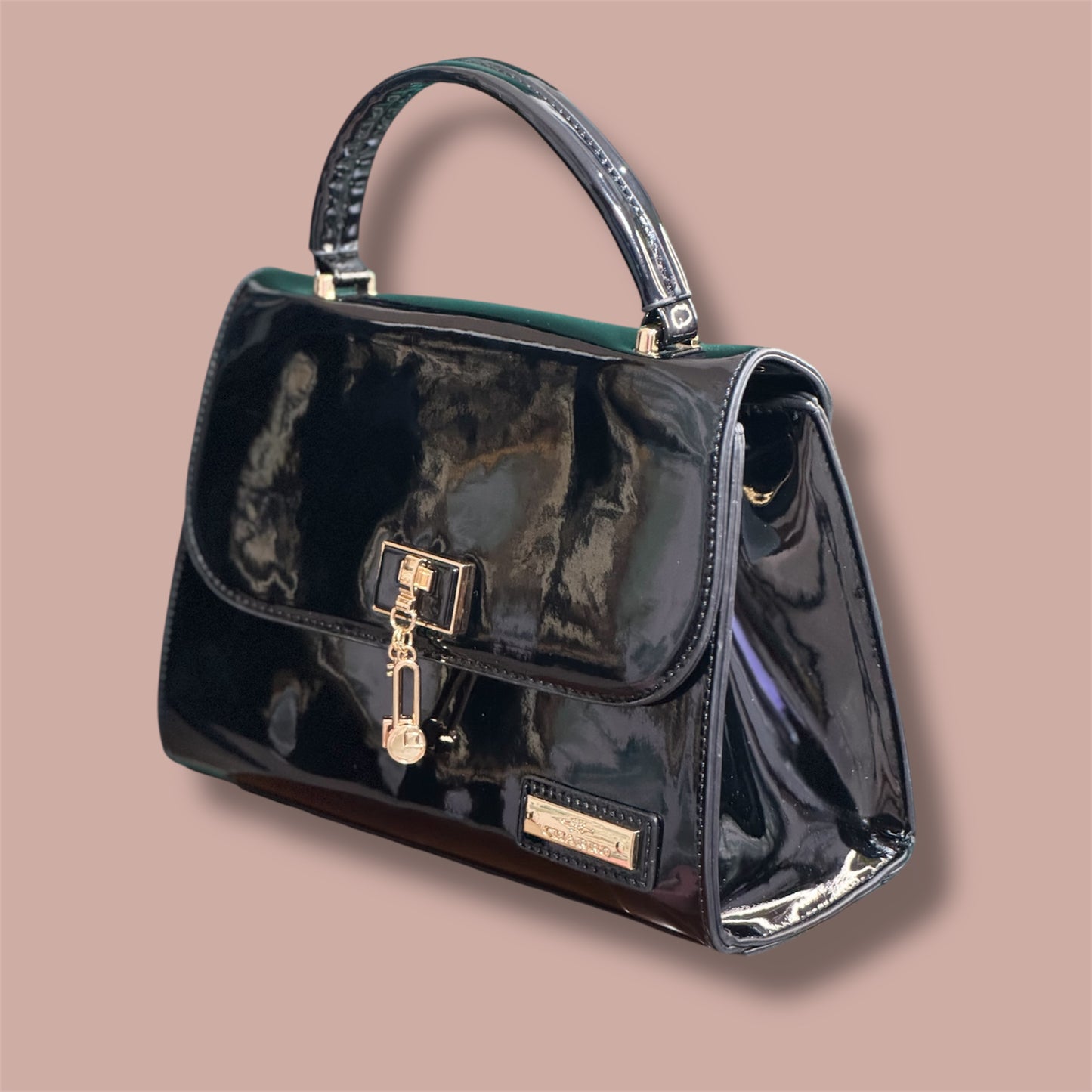 Borsa Lucida con Manicotto – Charro