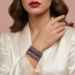 Bracciale multicolor a fili sottili – Acciaio Inox