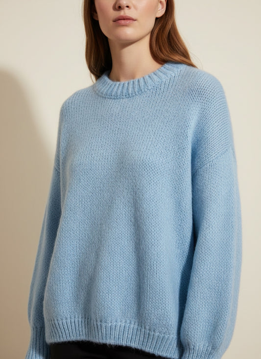 Maglia Donna Basic Girocollo | Morbida e Versatile