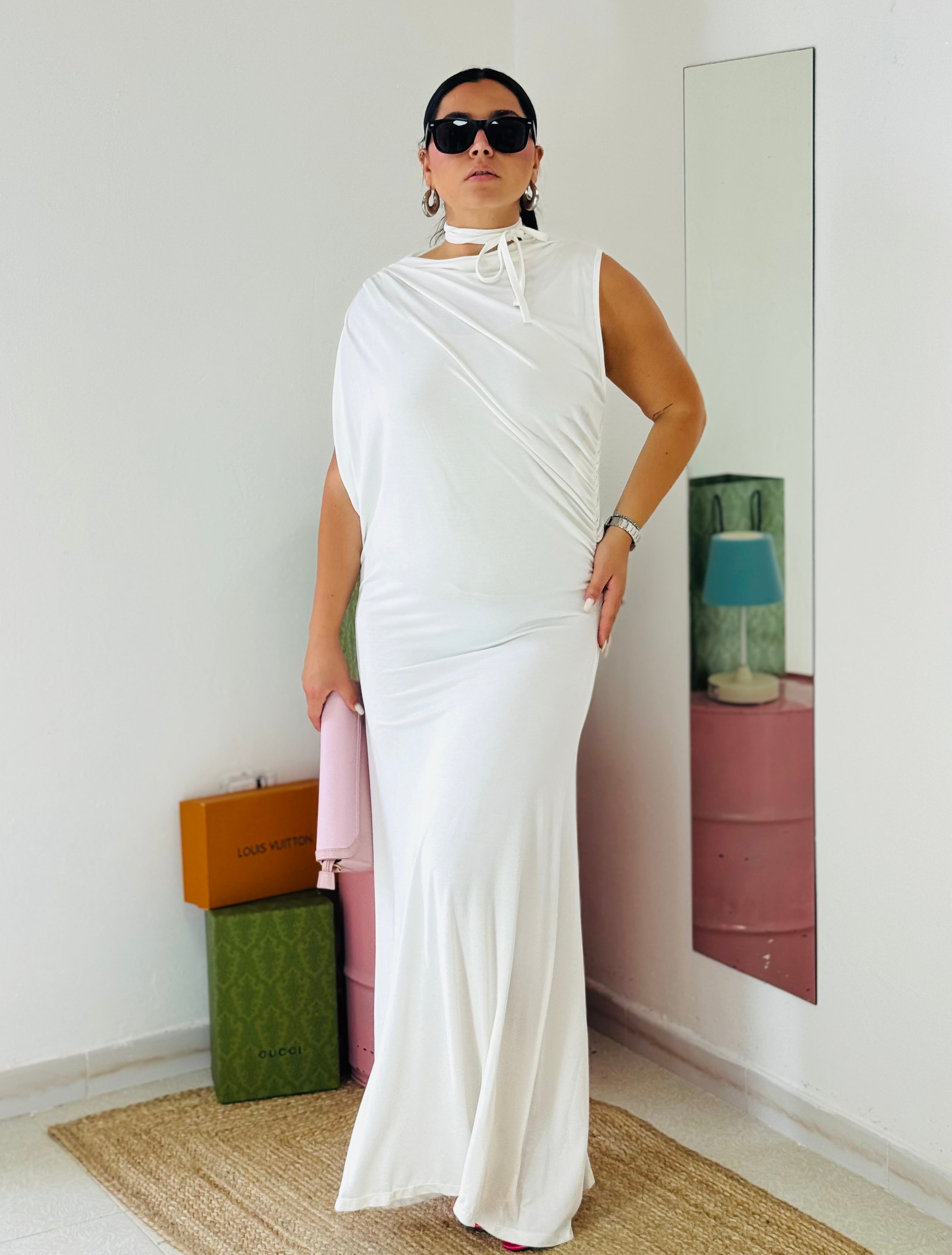 Dress Draped Elegance
