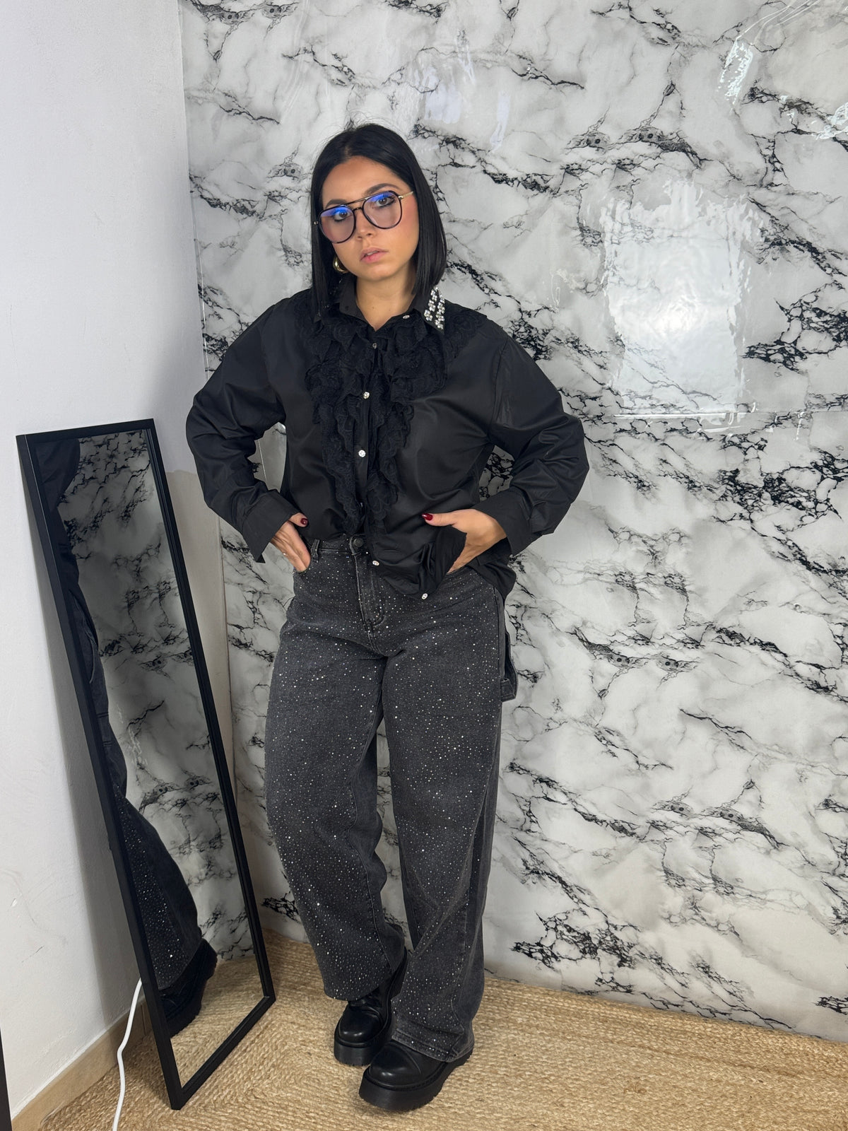 JEANS GLITTER — “Stardust Denim”