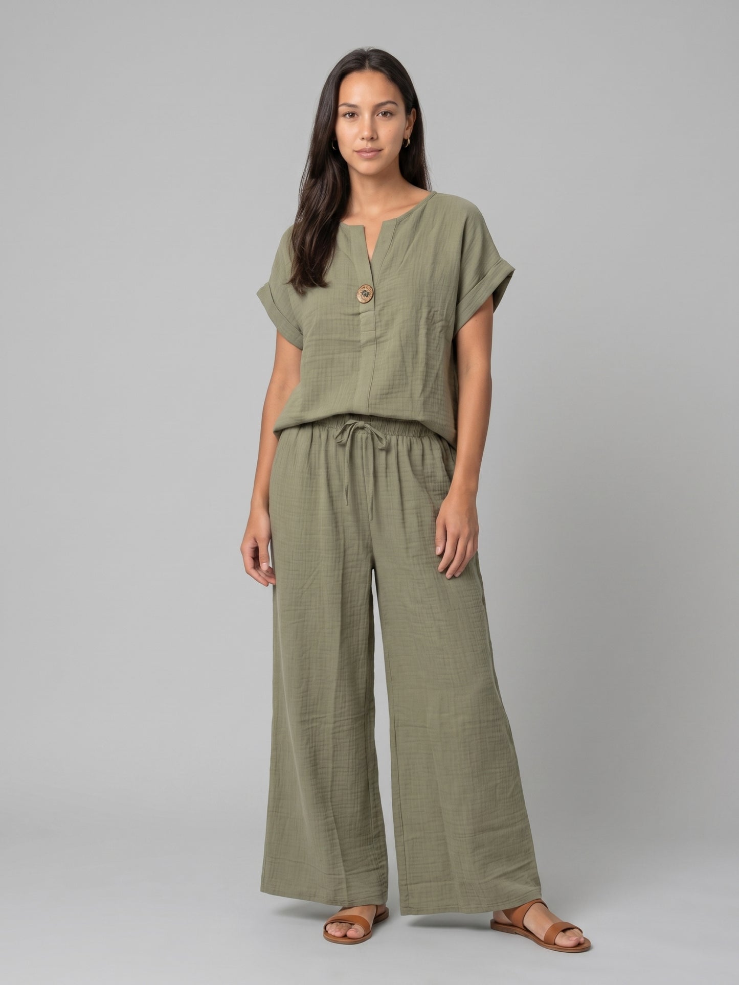 BLUSA SAHARA MOOD OLIVE