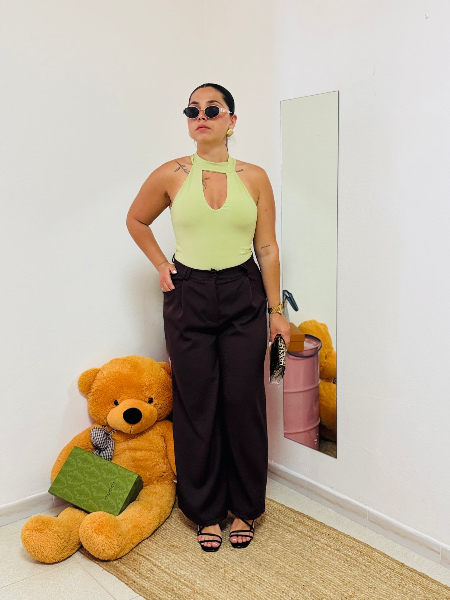 Body Halter Cut-Out