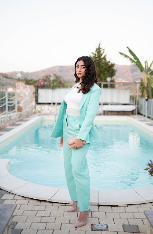 Completo Giacca + Pantalone “Mint Power”