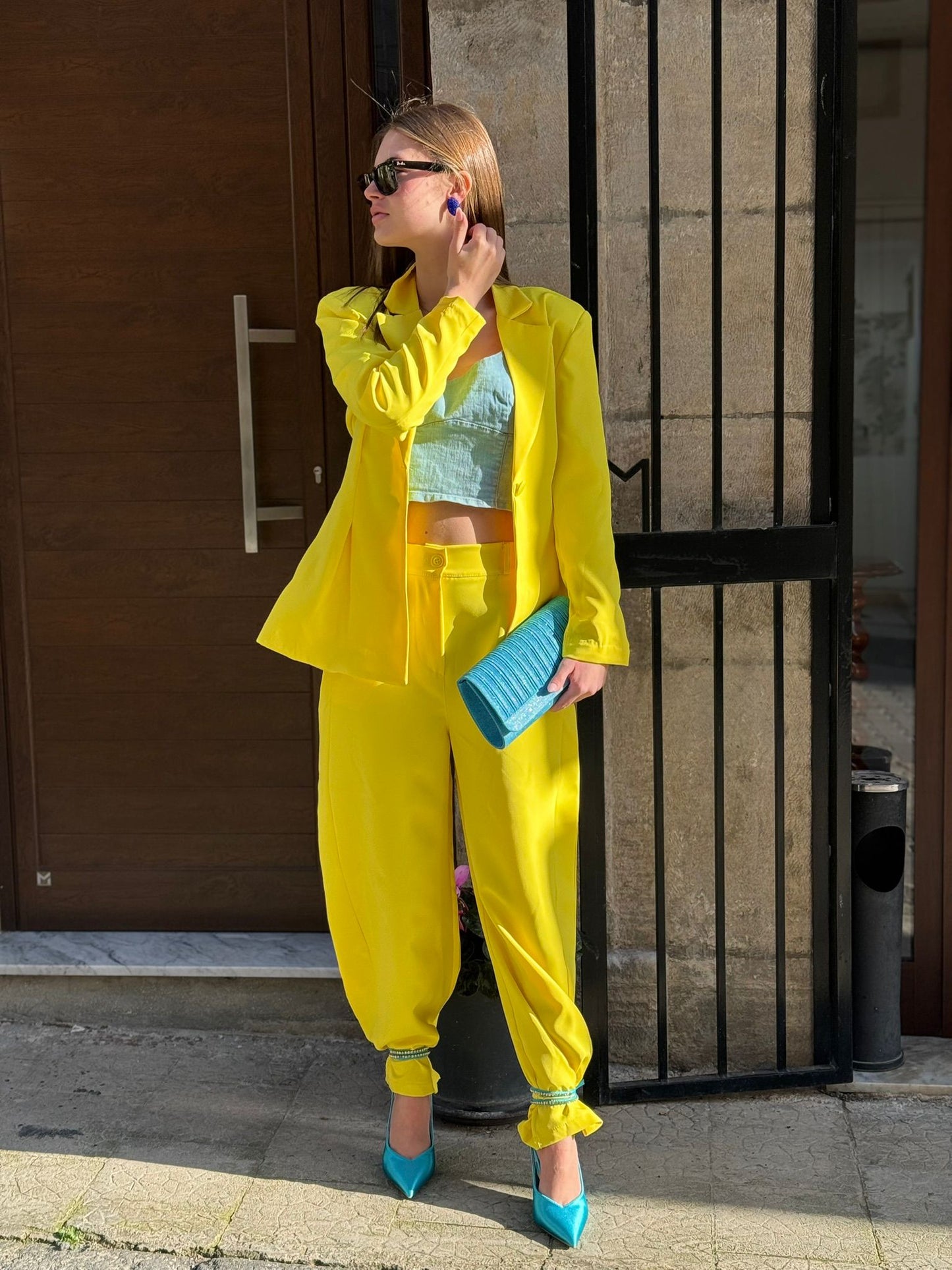 Completo Giacca + Pantalone “Mint Power”
