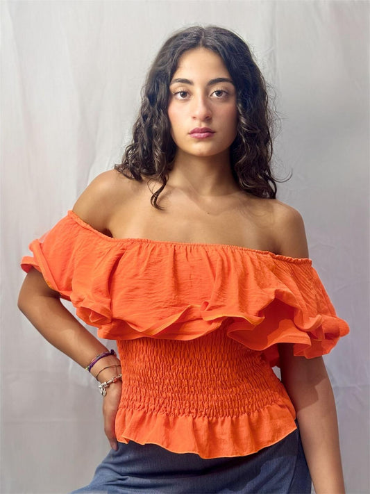 Sunset Waves Top